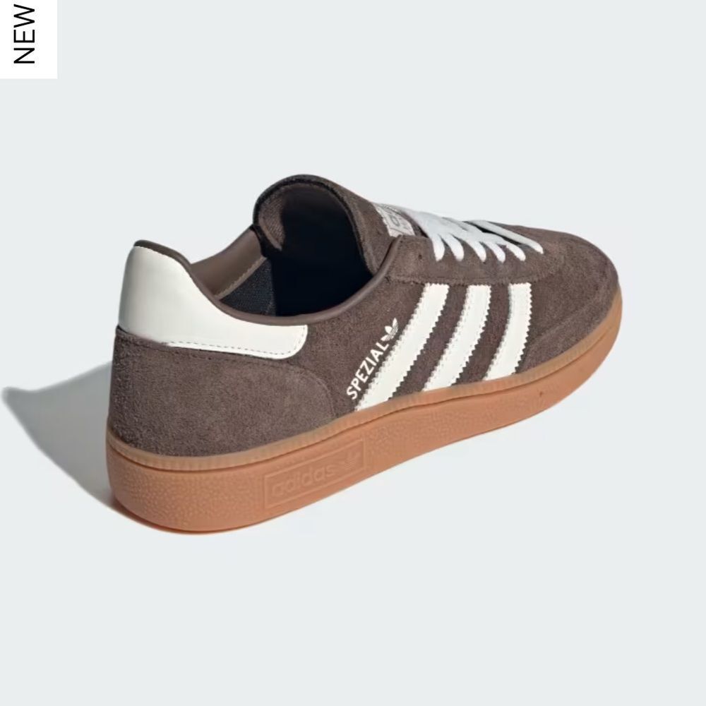 NWT Adidas Handball Spezial Sneakers Earth Strata Off White Gum Sz Women 6.5 - Picture 4 of 15